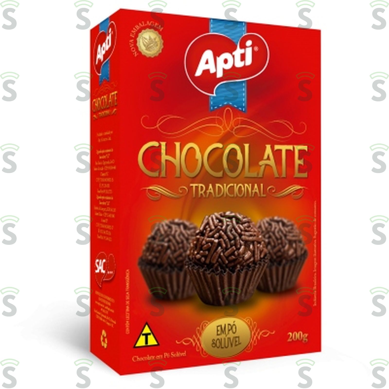 Achocolatado em Pó Apti Embalagem 200G
