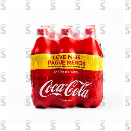  Refrigerante Coca-cola Garrafa 600ml 6un