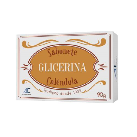 Sabonete Barra Glicerina Calêndula 90g