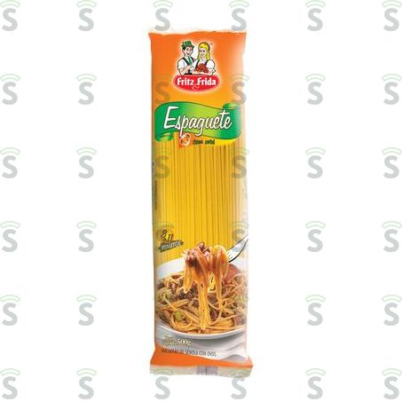  Macarrao Massa Fritz & Frida Espaguete Semola Com Ovos 500g