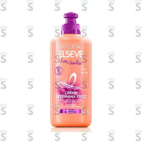  Elseve-creme Pent.250ml Lisos Sonhos