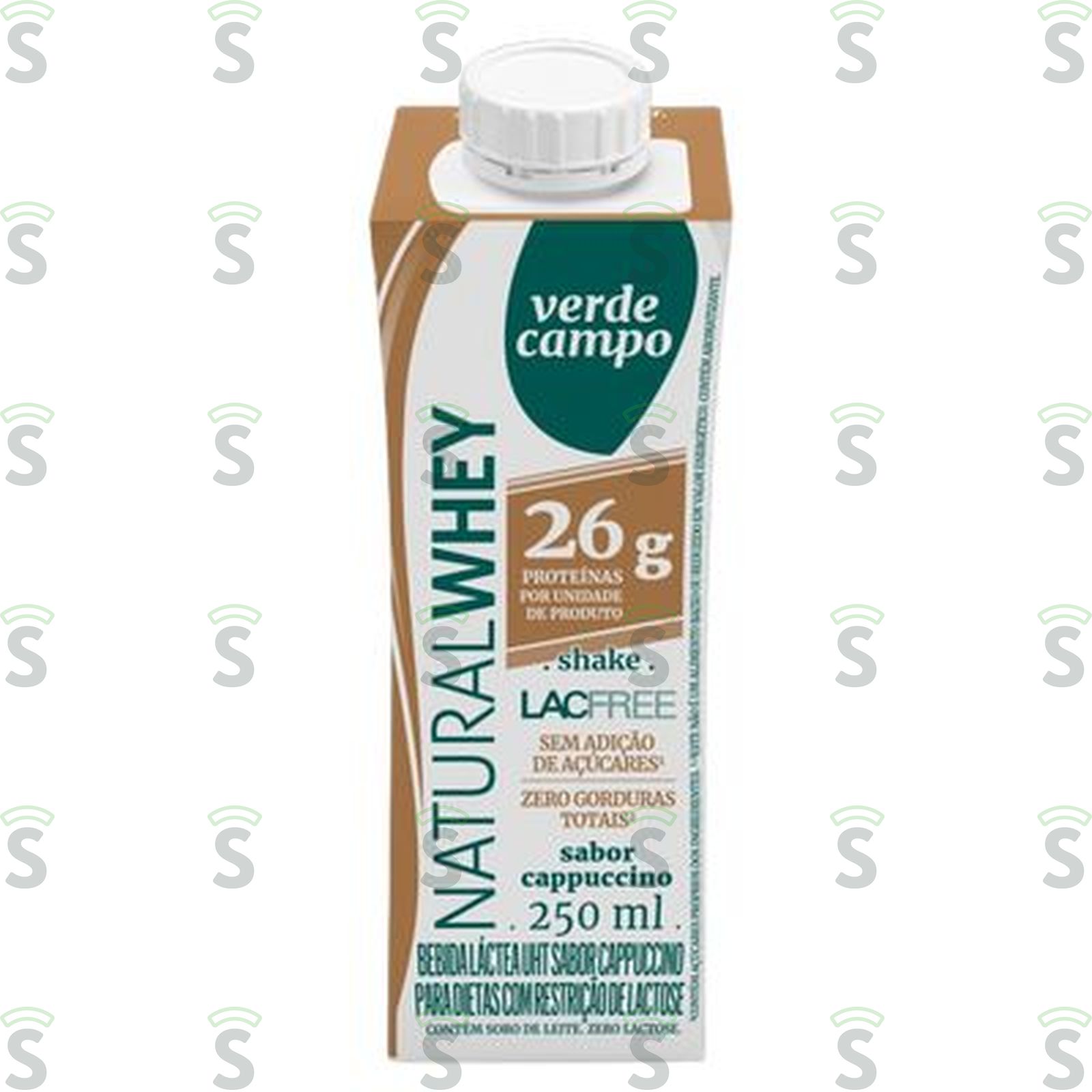 SHAKE WHEY LACFREE 250ML CAPPUCCINO