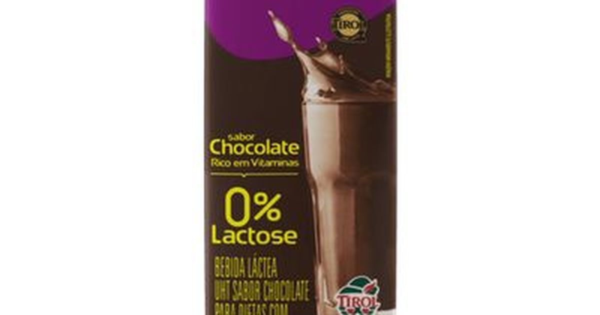 BEBIDA LACTEA 1LT TIROL CHOCOLATE ZERO LACTOSE