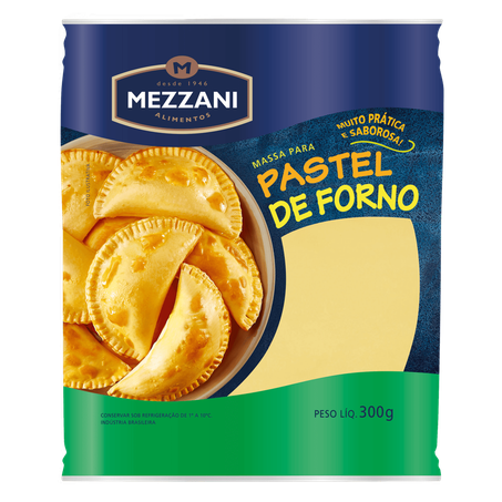 Massa Pastel Mezzani Forno 300g 
 