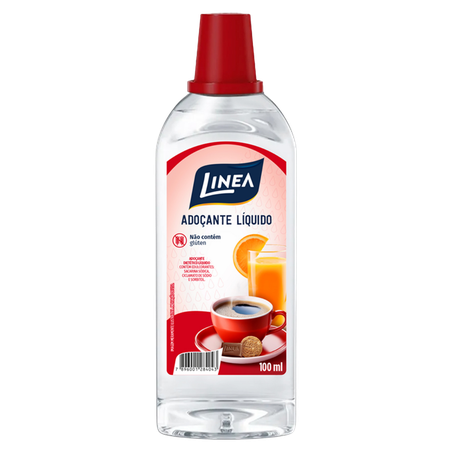Adoçante Líquido Linea Frasco 100ml 
 