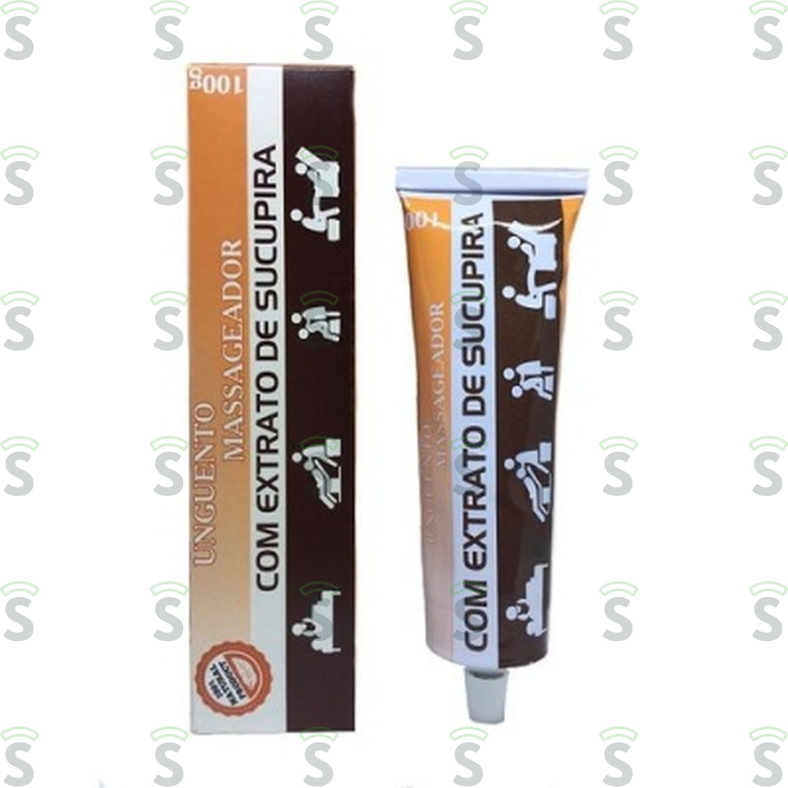 Unguento Massageador Ext Sucupira 100G