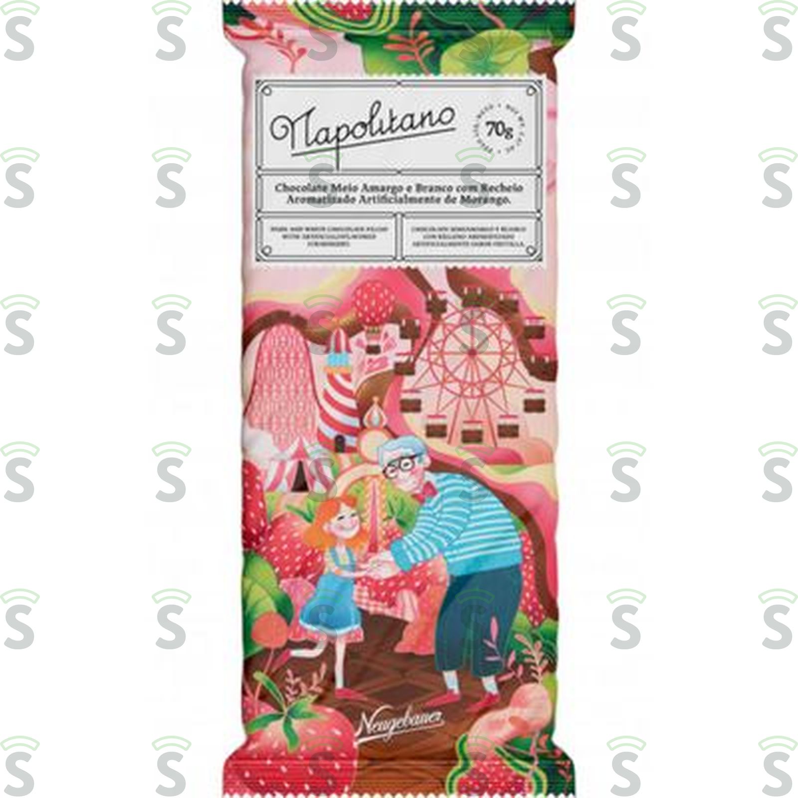 Neugebauer-chocolate 70g napolitano