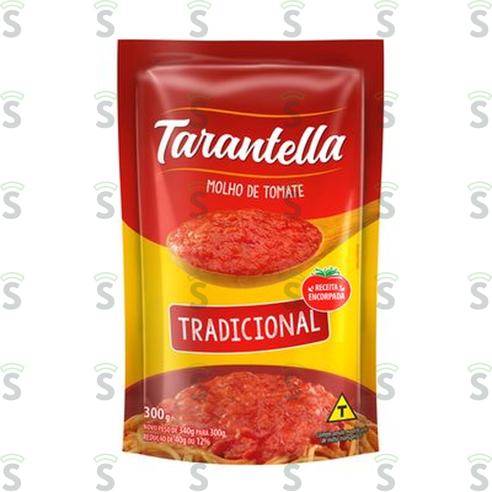 Molho tom tarantella original sac.300g