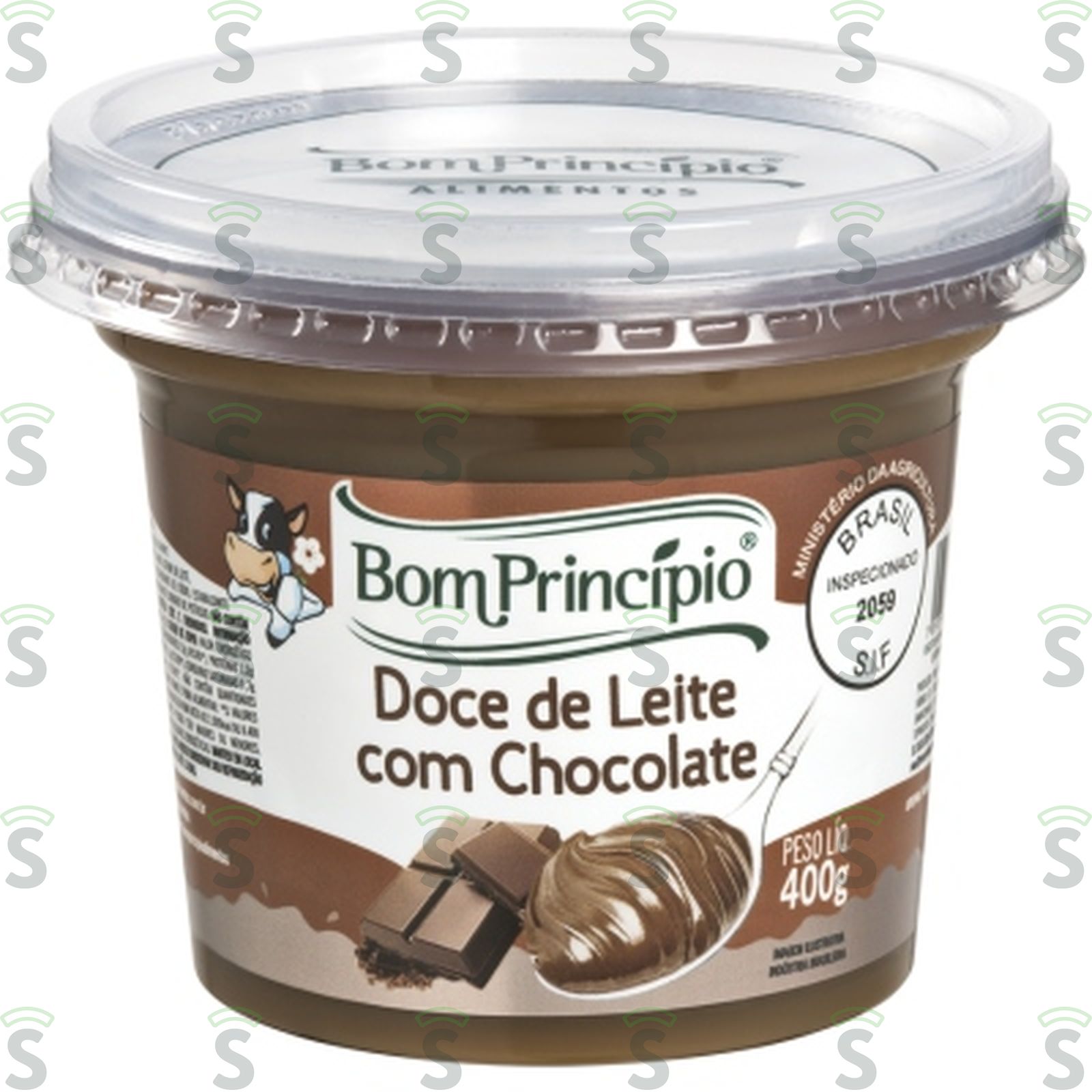 Bom principio-doce leite c/ choco 400g