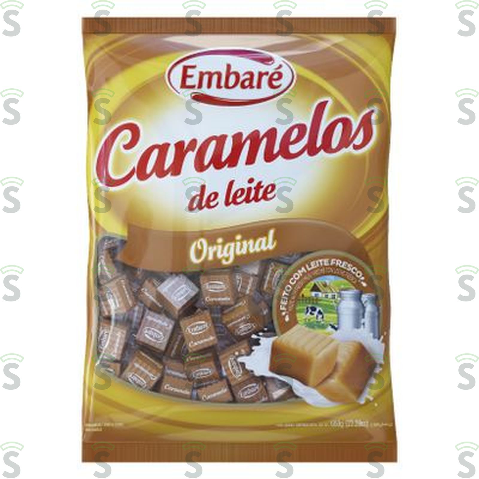Caramelo de Leite Embaré Baunilha 660G