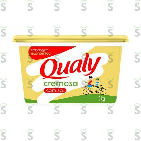  Qualy-margarina 1kg Com Sal