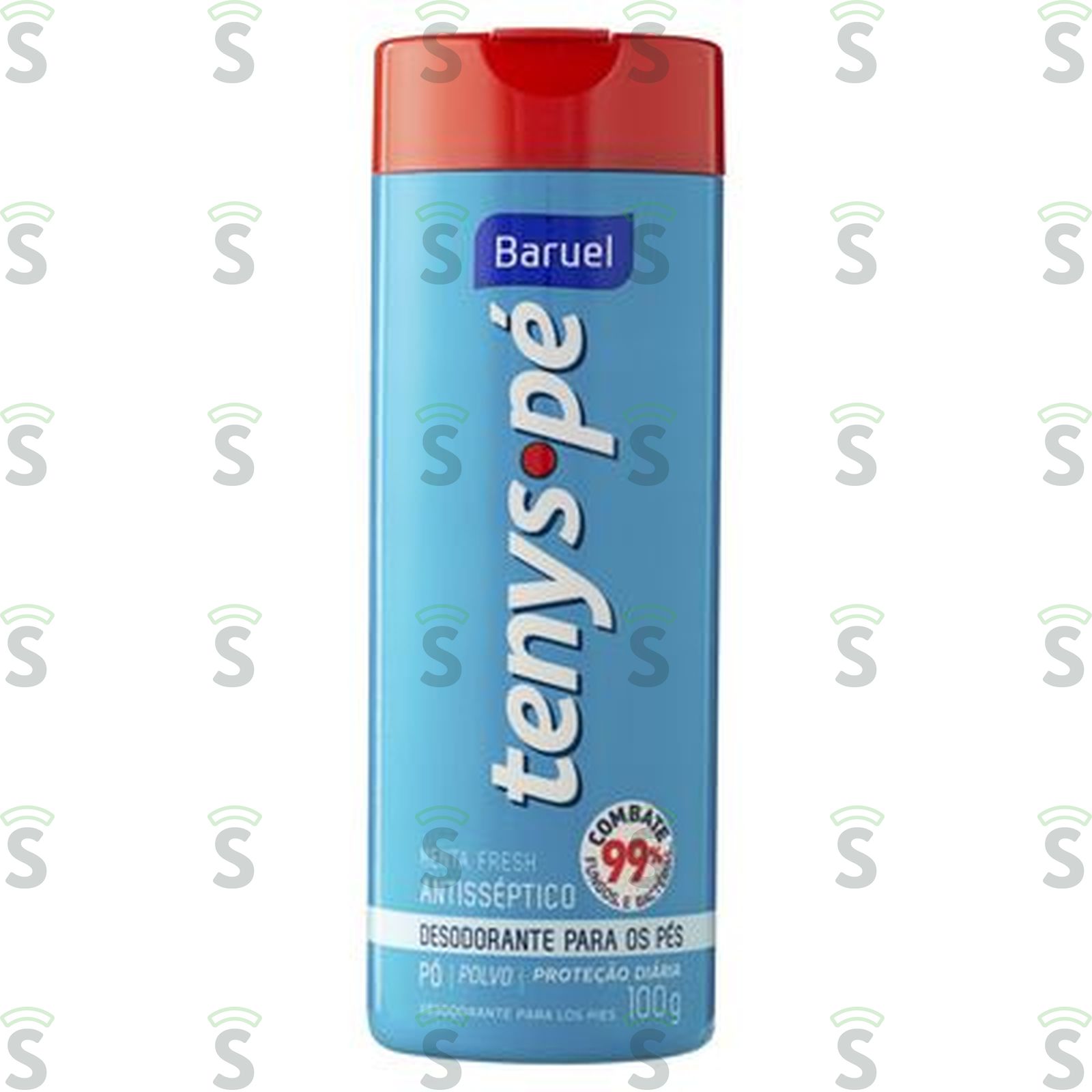 Desodorante para os Pés Baruel Tenys Pé Menta Fresh Frasco 100gr