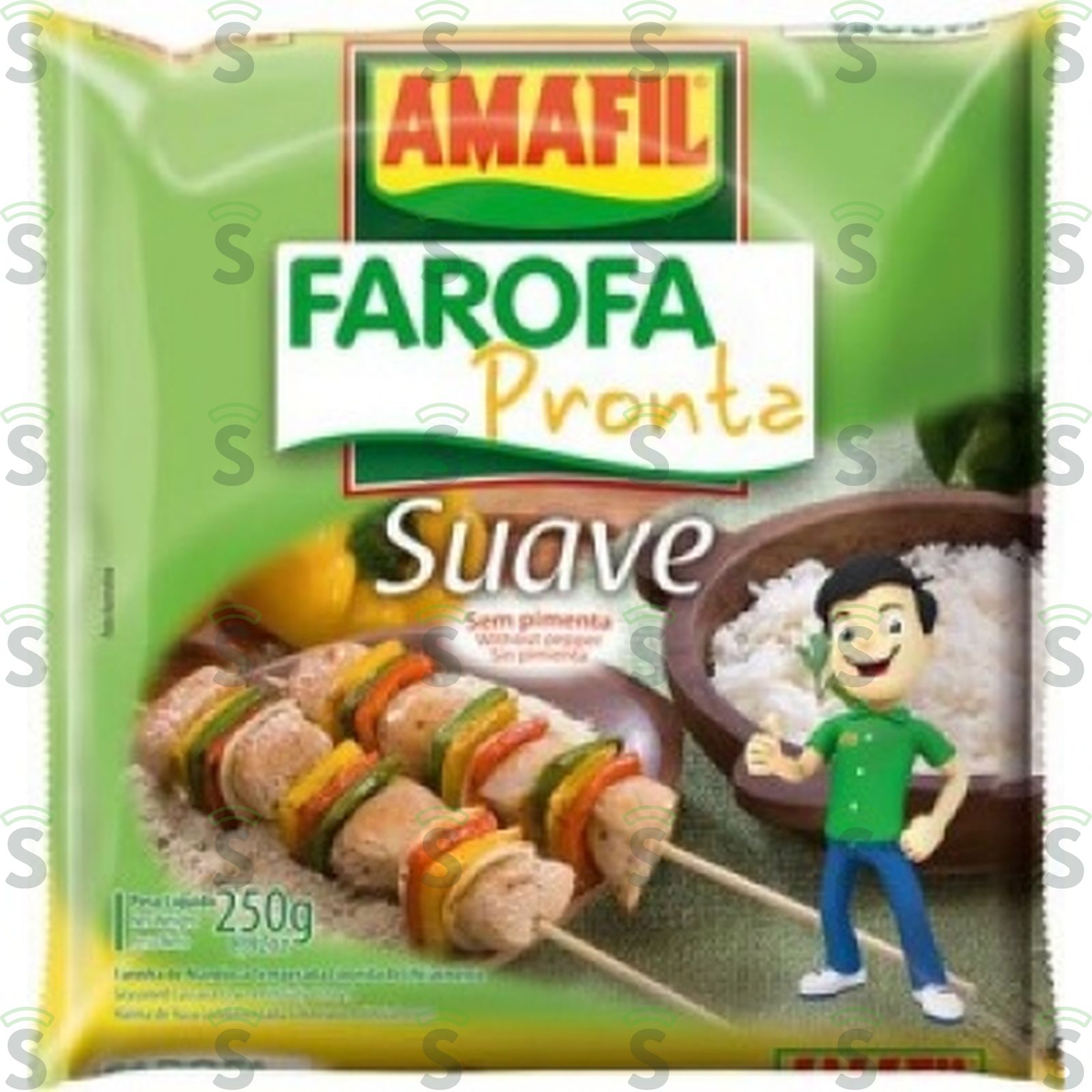 Amafil-farofa pronta 250g suave