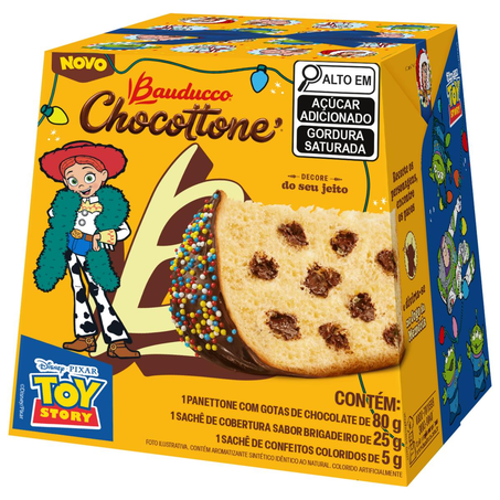 Mini chocottone Bauducco 80g - Toy Story