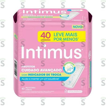  Intimus-protetor Diario C/40 Cuidado Avancado