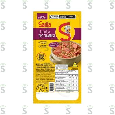  Linguica Calabresa Sadia 400gr