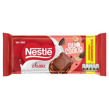 Chocolate Nestlé 150g - Duo - Ao Leite