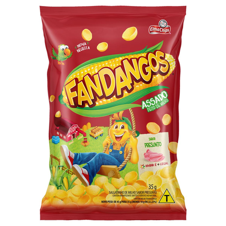 Salgadinho Elma Chips 35g - Fandangos - Presunto