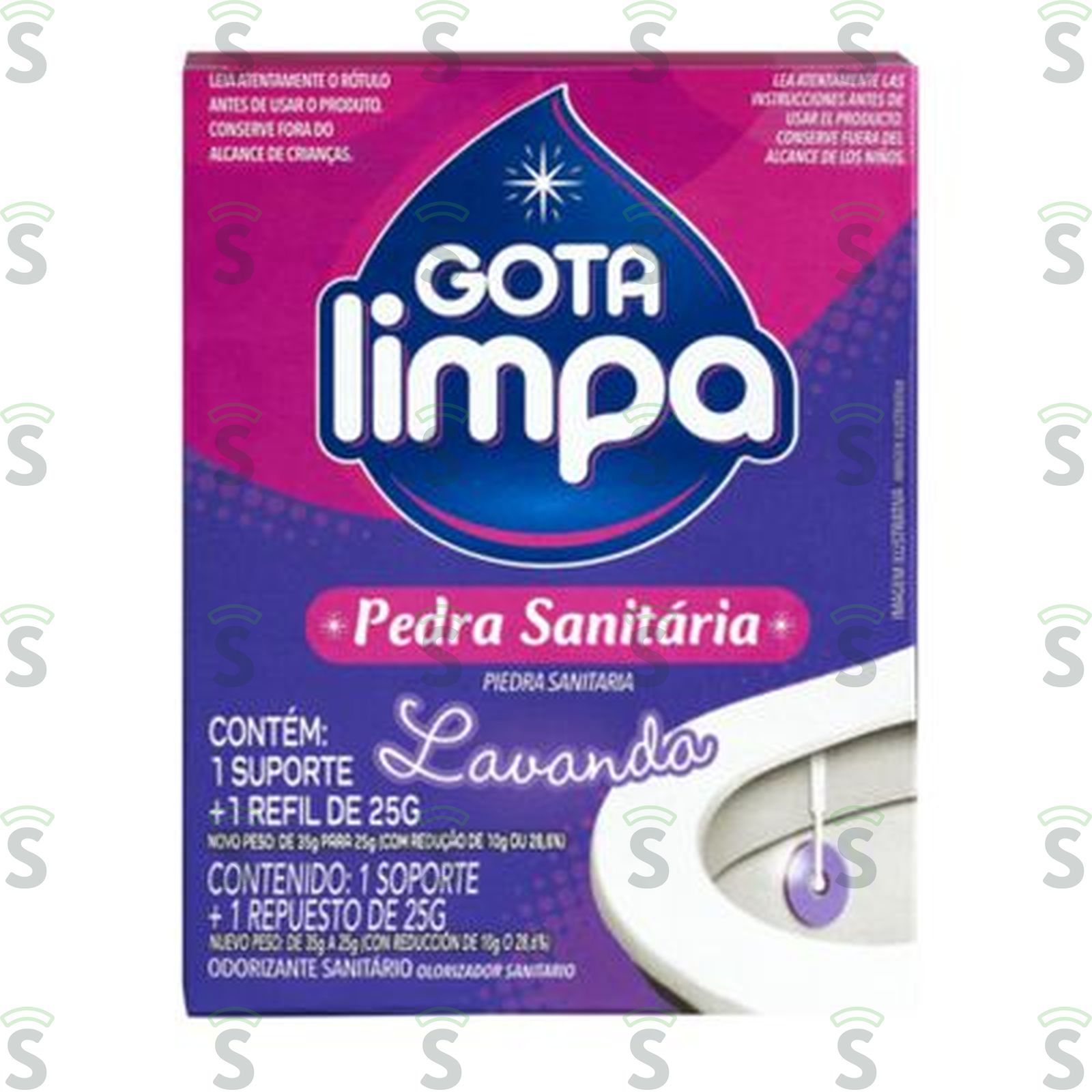 PEDRA SAN GOTA LIMPA 25G LAVANDA