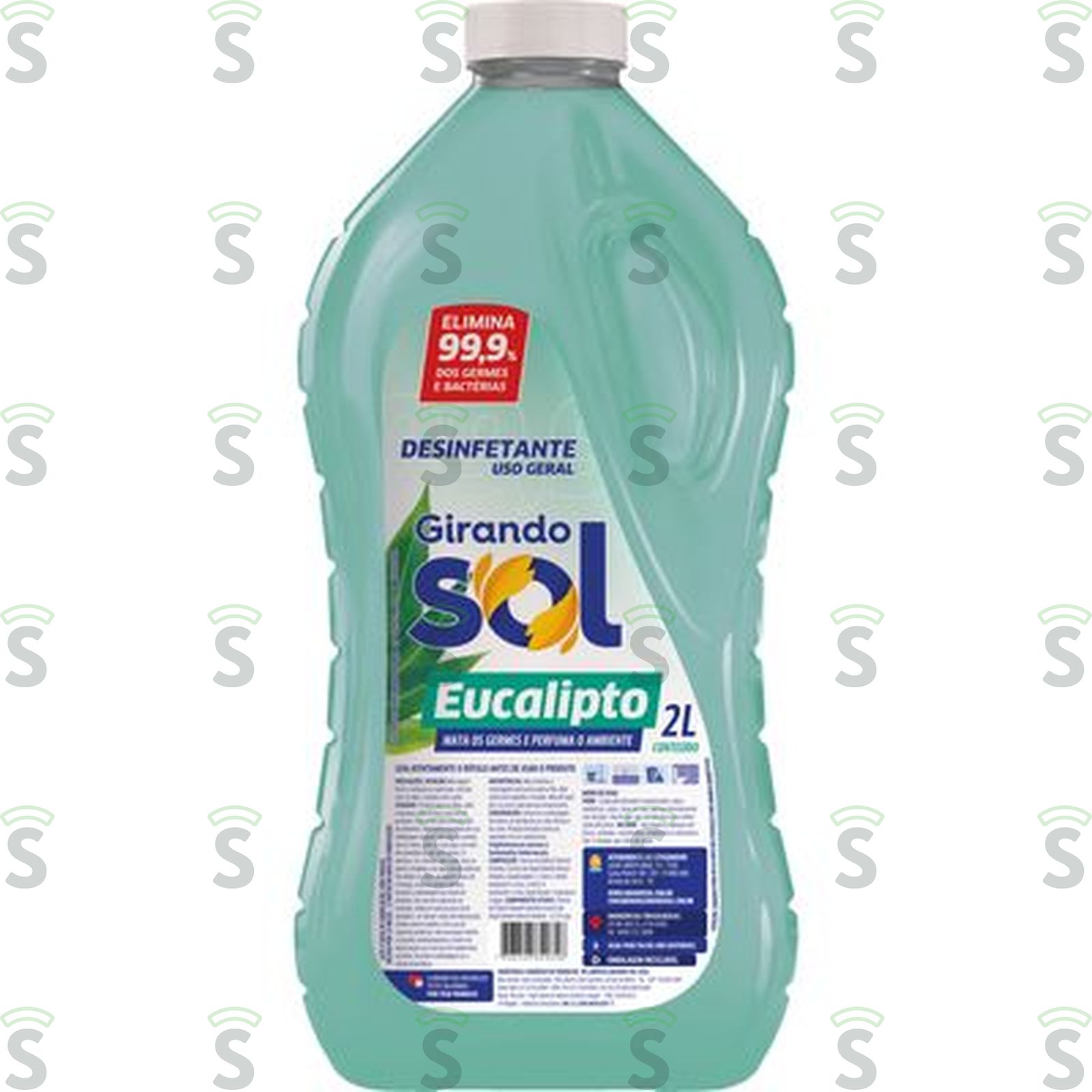 Desinfetante Girando Sol Eucalipto Embalagem 2LT
