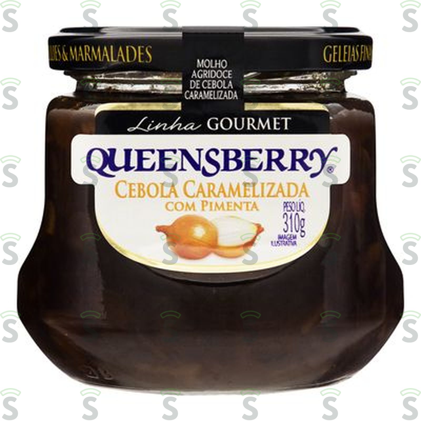Molho Agridoce Queensberry Cebola Caramelizada Vidro com Pimenta 310G