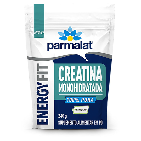 Suplemento Creatina Parmalat 240g - Energyfit - Pouch