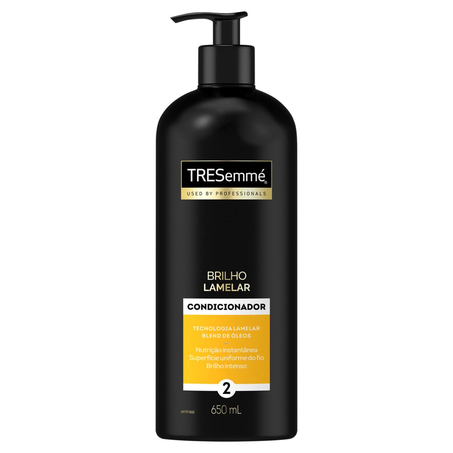 Condicionador TRESemmé 650ml - Brilho Lamelar