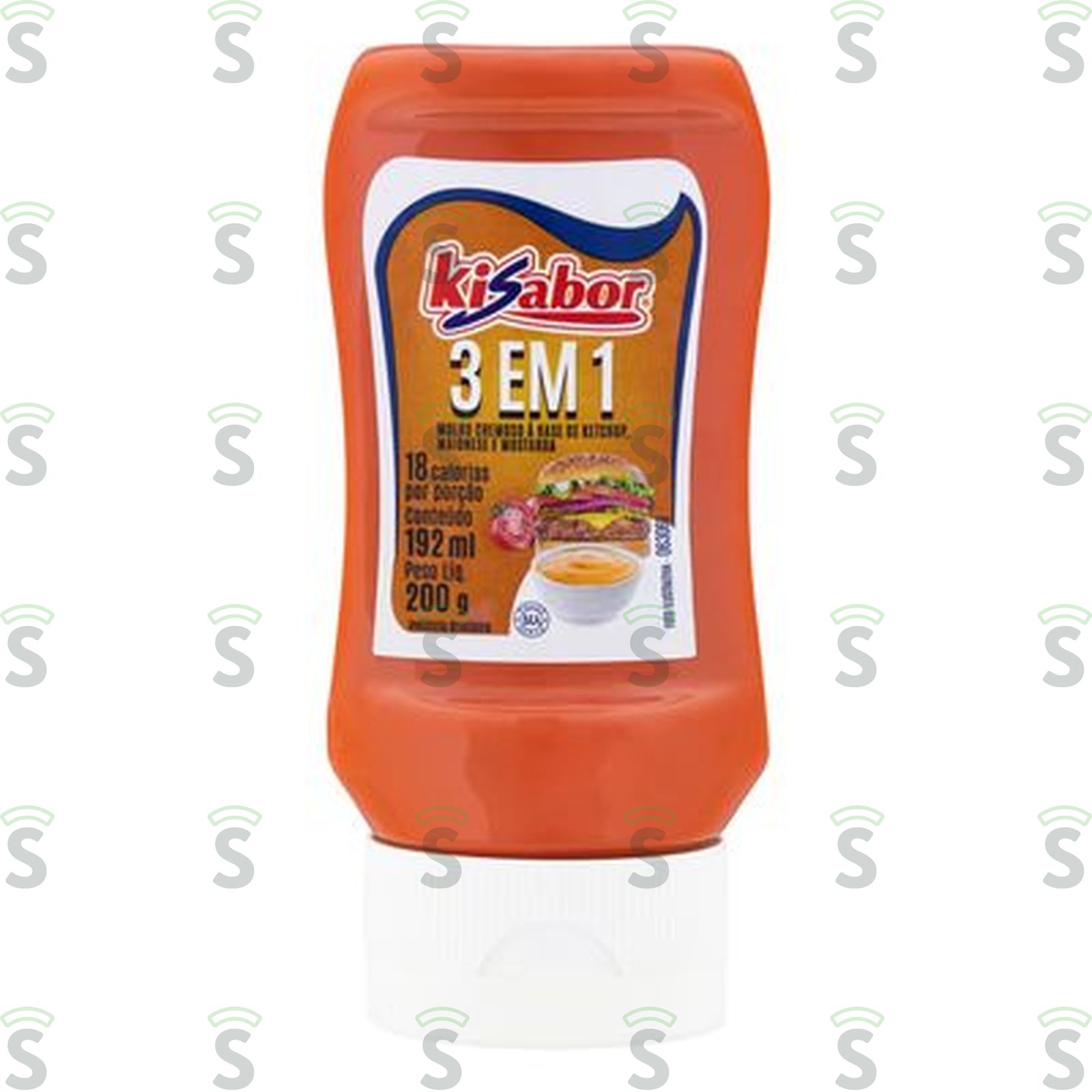 Molho 3 em 1 Kisabor Bisnaga 200g