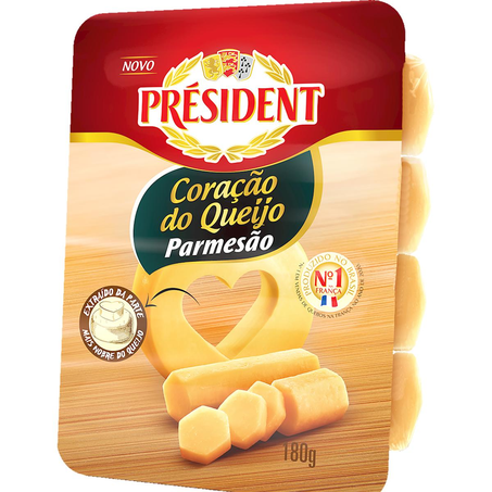 Queijo Président 180g - Parmesão - Cilindro