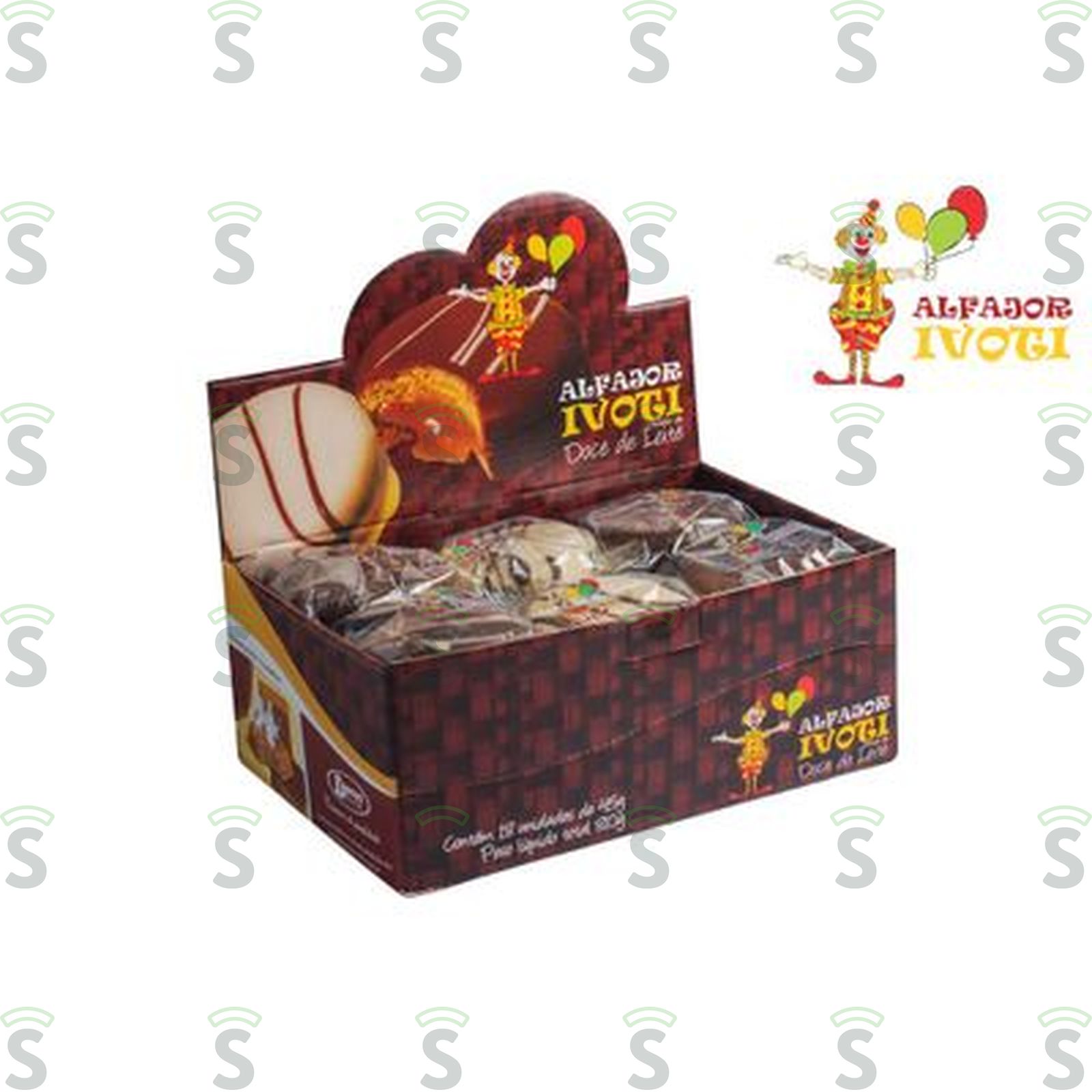 Alfajor Recheado Doce Leite Ivoti 45G