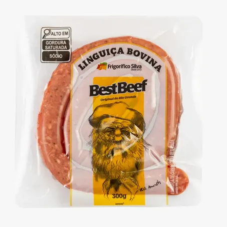 LINGUIÇA TEMPERADA RESF BEST BEEF 