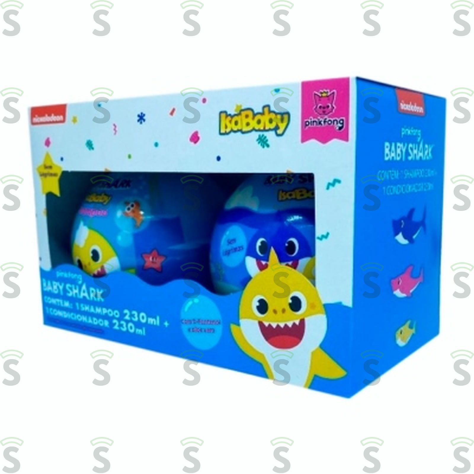 Kit Shampoo+Condic Baby Shark Isababy 230ML