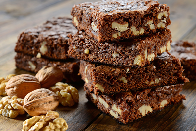 BROWNIE SEM GLÚTEN E LACTOSE