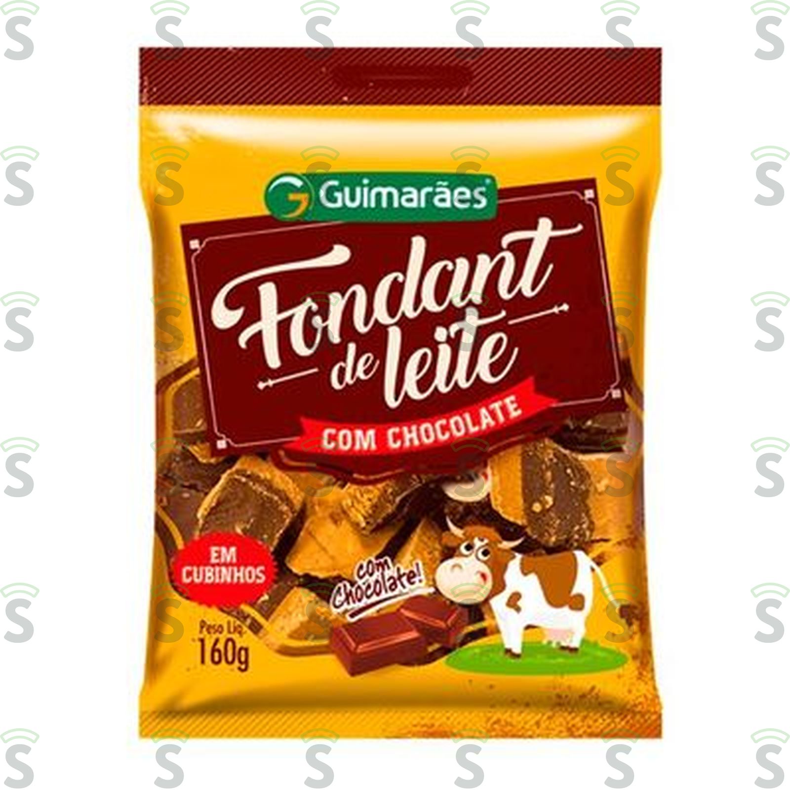 Fondant de Leite com Chocolate Guimarães 160G