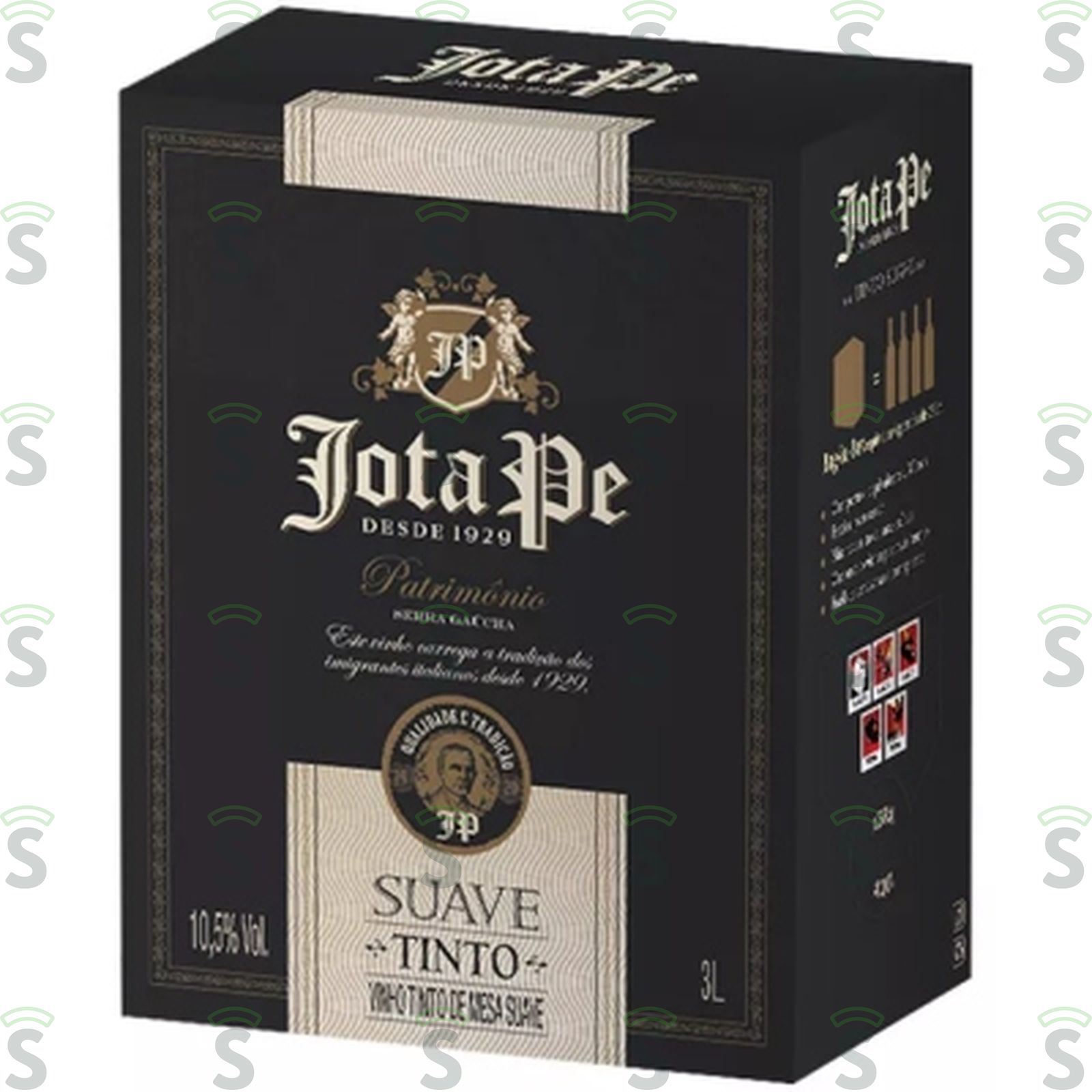 Vinho Tinto Jota Pe Suave Embalagem 3LT