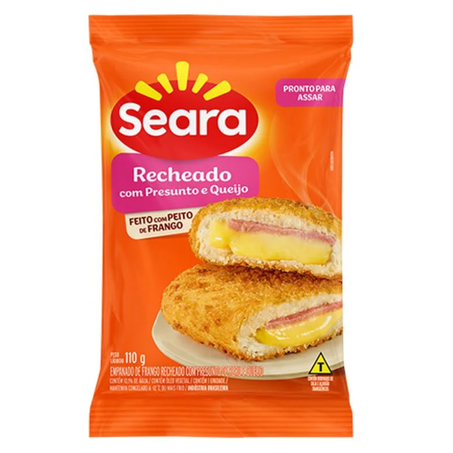 EMPANADO FRANGO SEARA RECHEADO PRESUNTO/QUEIJO 110G