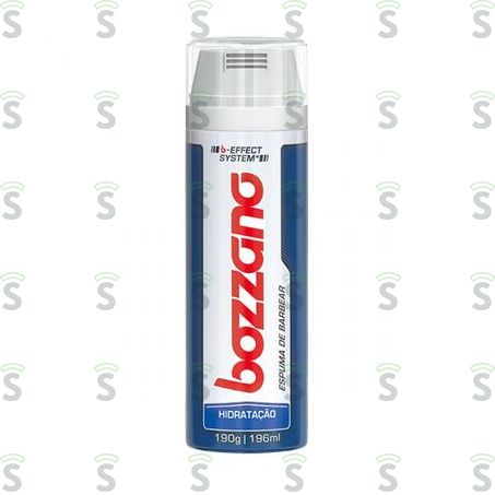  Espuma de Barbear Bozzano Hidratação Frasco Spray 200ml