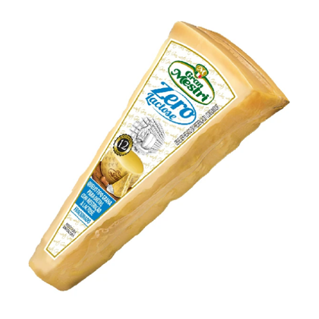 Queijo Tipo Grana Zero Lactose Gran Mestri fracionado - aproximadamente 150g