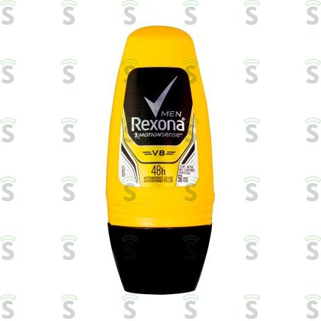  Antitranspirante Roll-on Rexona Men V8 Rolo 50ml