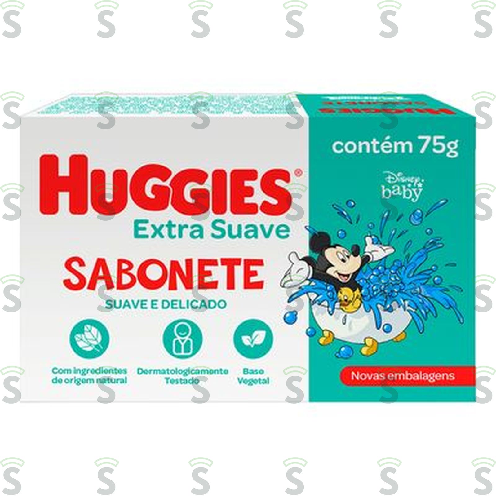 Huggies-sabonete extra suave 75g