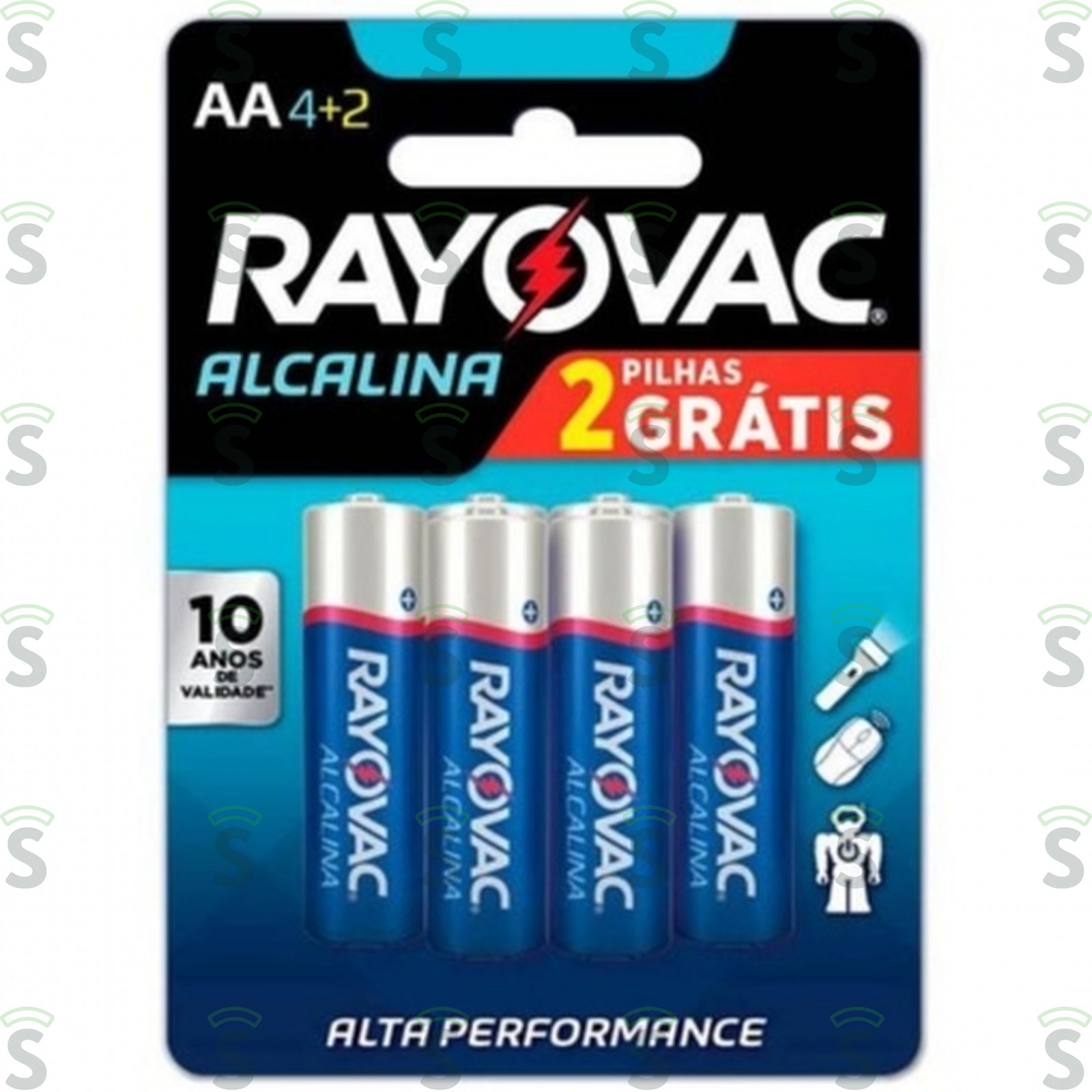 Rayovac-pilha pequena alcalina lv6 pg4