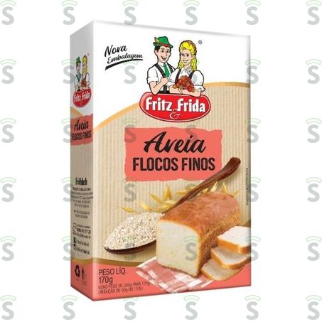  Fritz Frida-aveia Flocos 170g Finos
