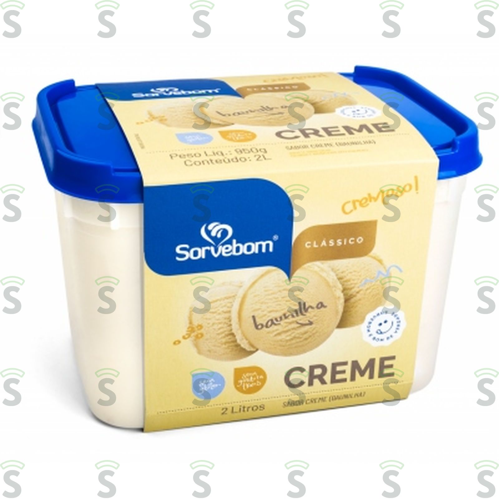 Sorvebom-sorvete 2lt creme