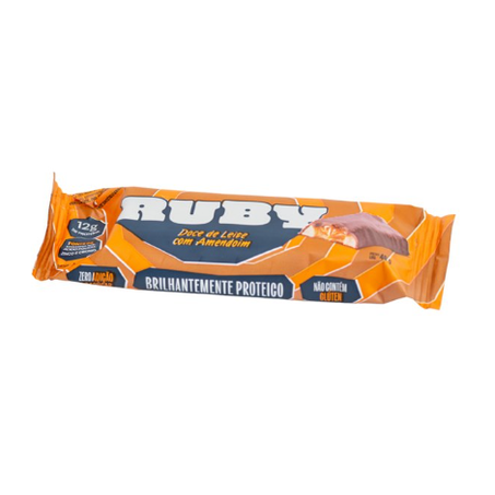 Barra Proteína Ruby Doce Leite C/Amendoim 40g
