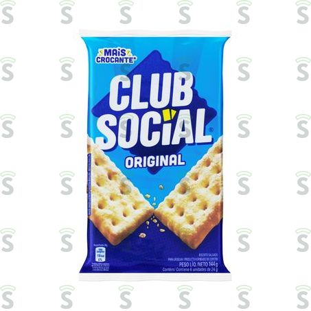 Club Social-biscoito 144g Original
