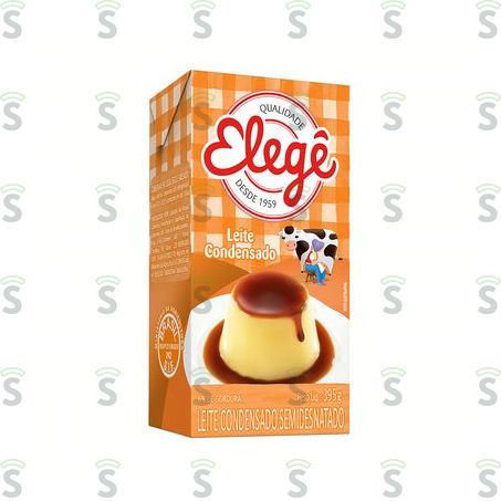  Leite Condensado Elegê Embalagem 395g