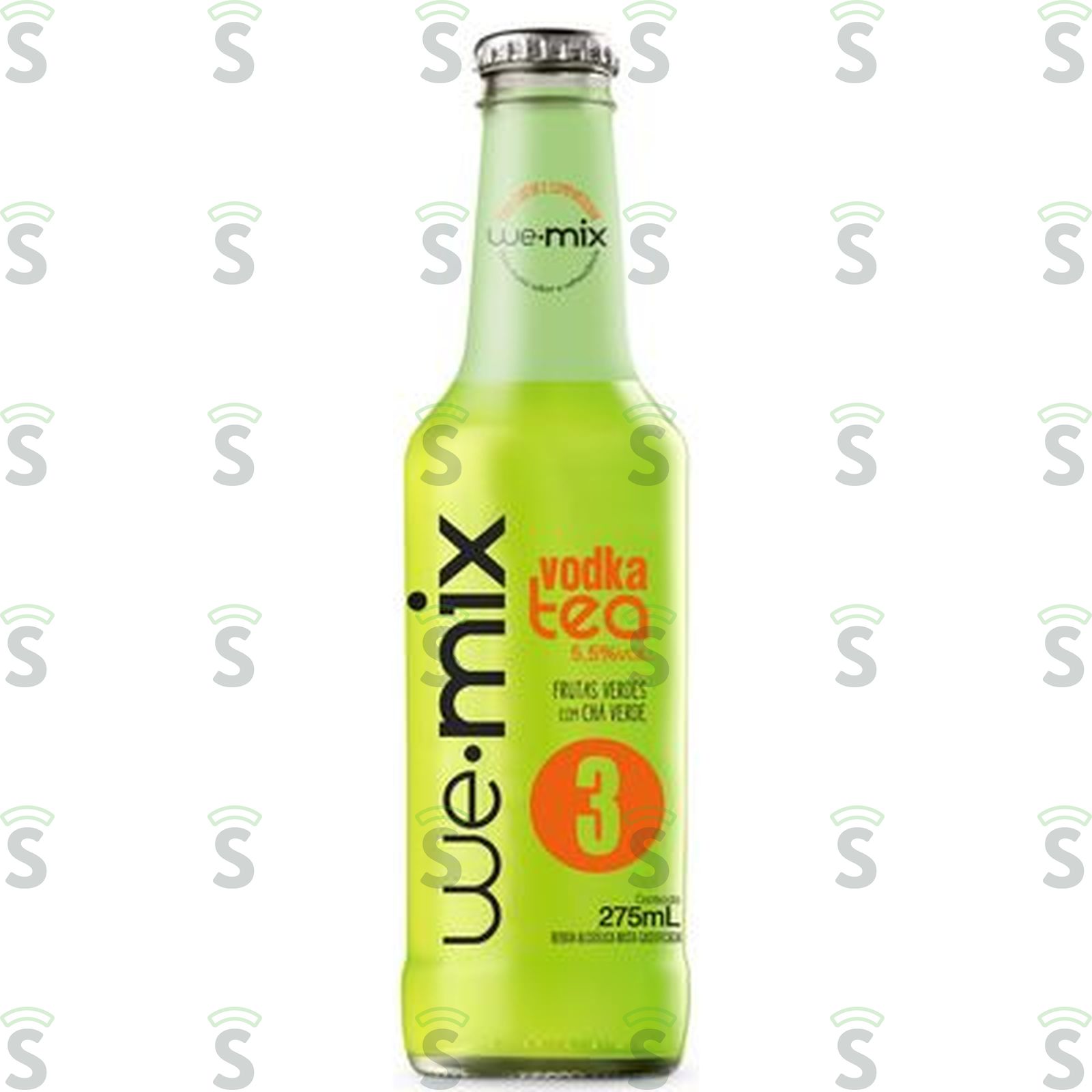 Miks-ice tea vodka 275ml frutas verdes