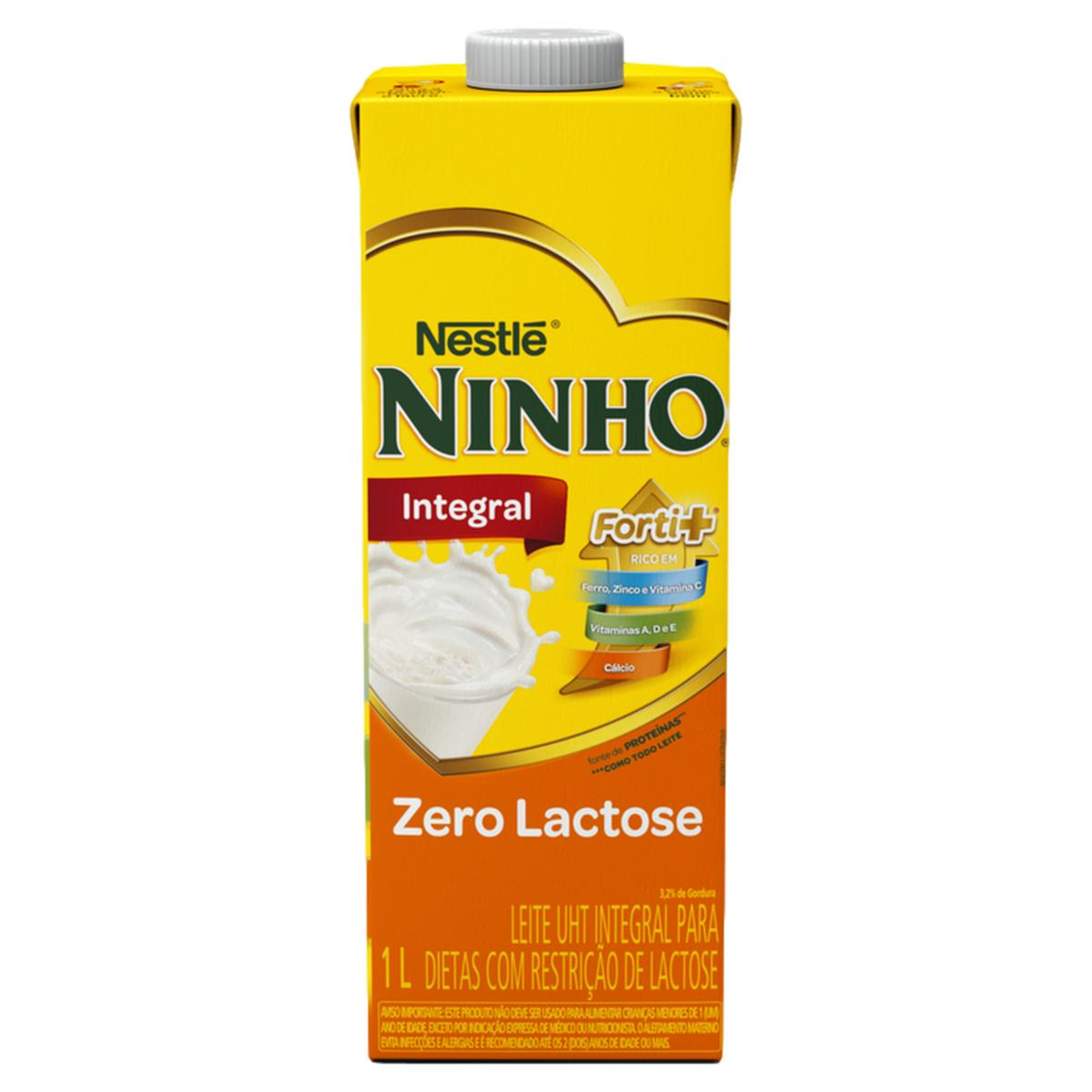Leite Ninho UHT 1 Litro - Zero Lactose - TP