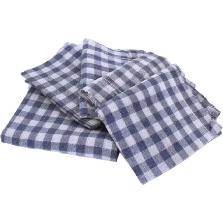 Saco Martins Tam. 50cmx70cm - Xadrez - Lavado