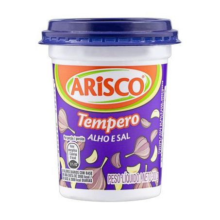 TEMPERO ARISCO COMPLETO ALHO E SAL 300G